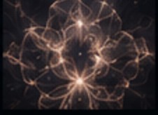 Visual reference — a warm golden bloom of radiating filaments.